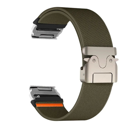 Tactical Nylon Watch Band for Active Smartwatches – Adjustable, Durable Wrist Strap in Multiple Widths – Compatible Replacement