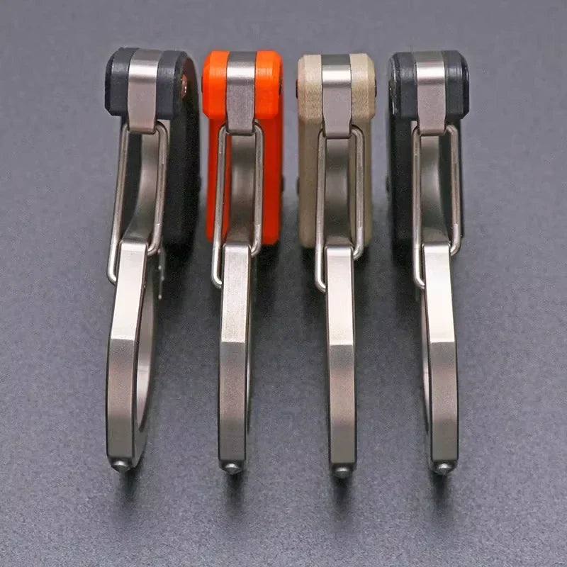 Portable Emergency Glass Breaker & Personal Safety Tool with Spring Clip for Car, Travel & Everyday Carry