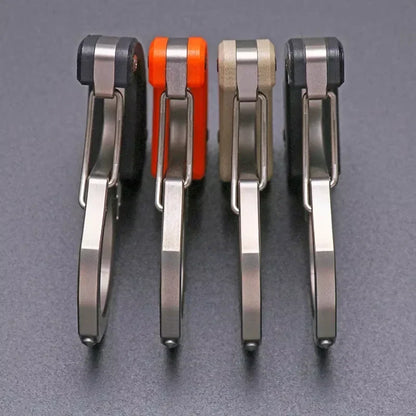 Portable Emergency Glass Breaker & Personal Safety Tool with Spring Clip for Car, Travel & Everyday Carry