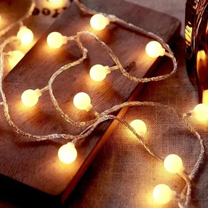 LED Fairy Light Strand 20 Feet Warm White USB Powered with Switch for Bedroom Patio Wedding Party Garden Indoor Outdoor Ambient Lighting Dec