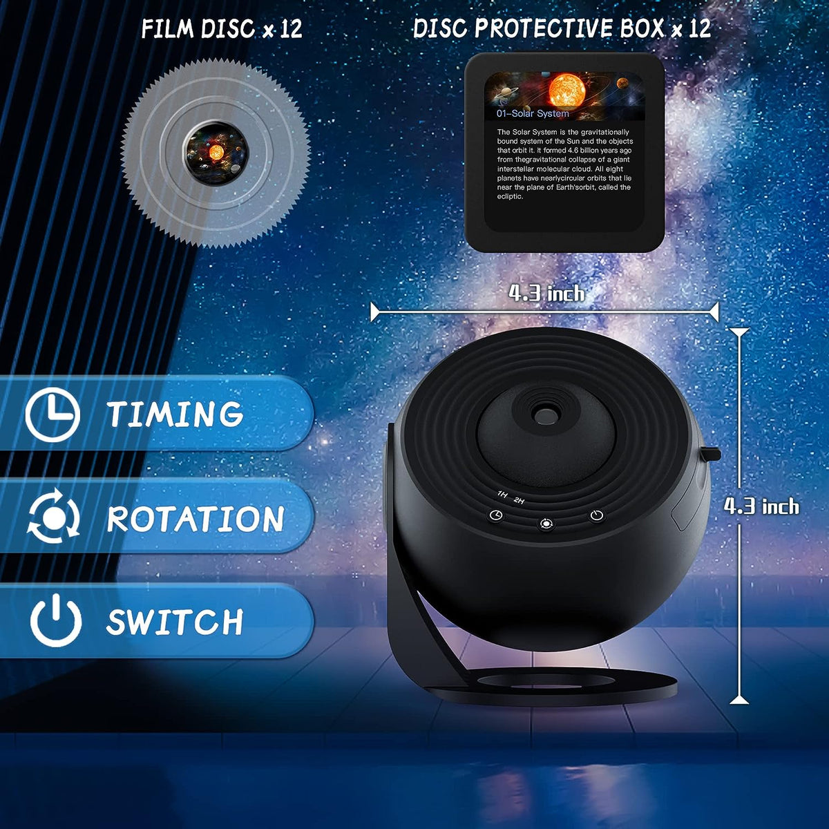 StarLight Explorer™ - 12 in 1 Planitorium Projetor