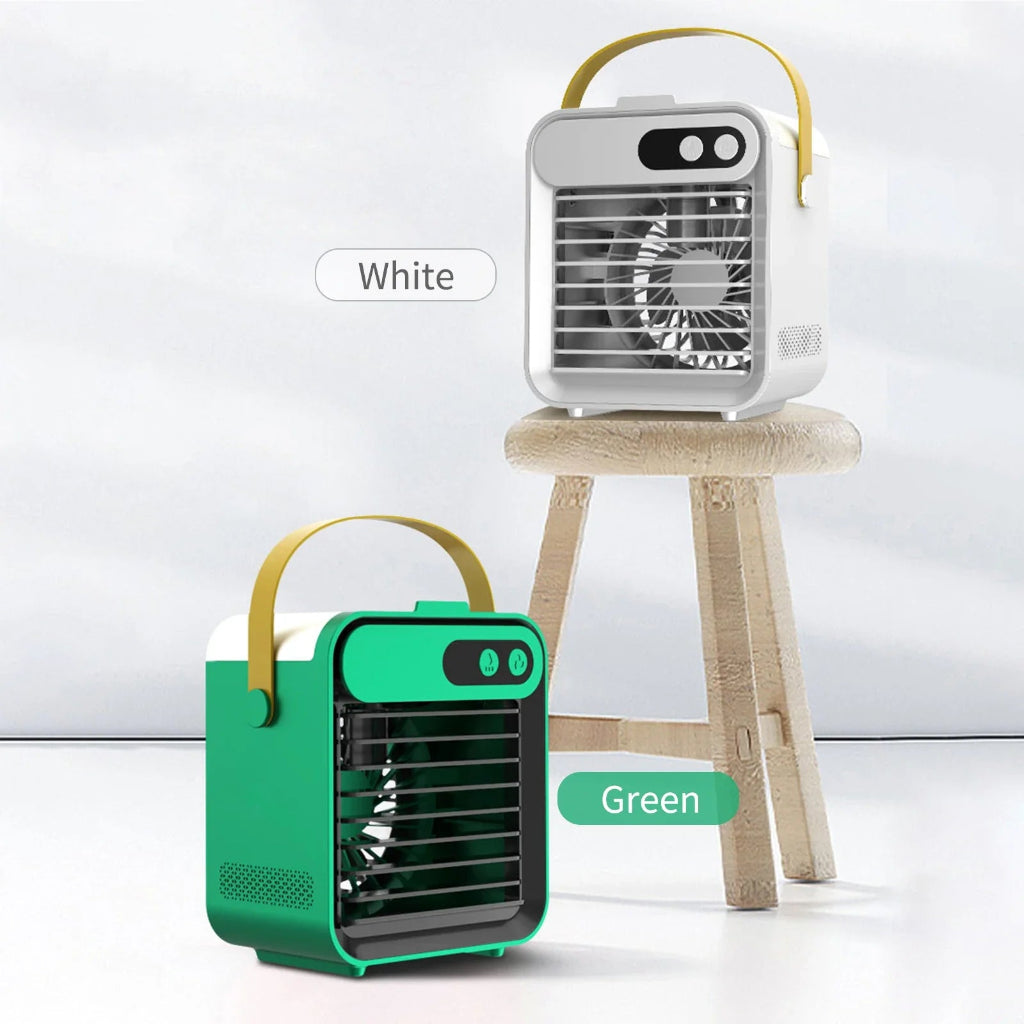 Compact Mini Air Conditioner | Portable Humidifier & Cooling Fan for Personal Comfort