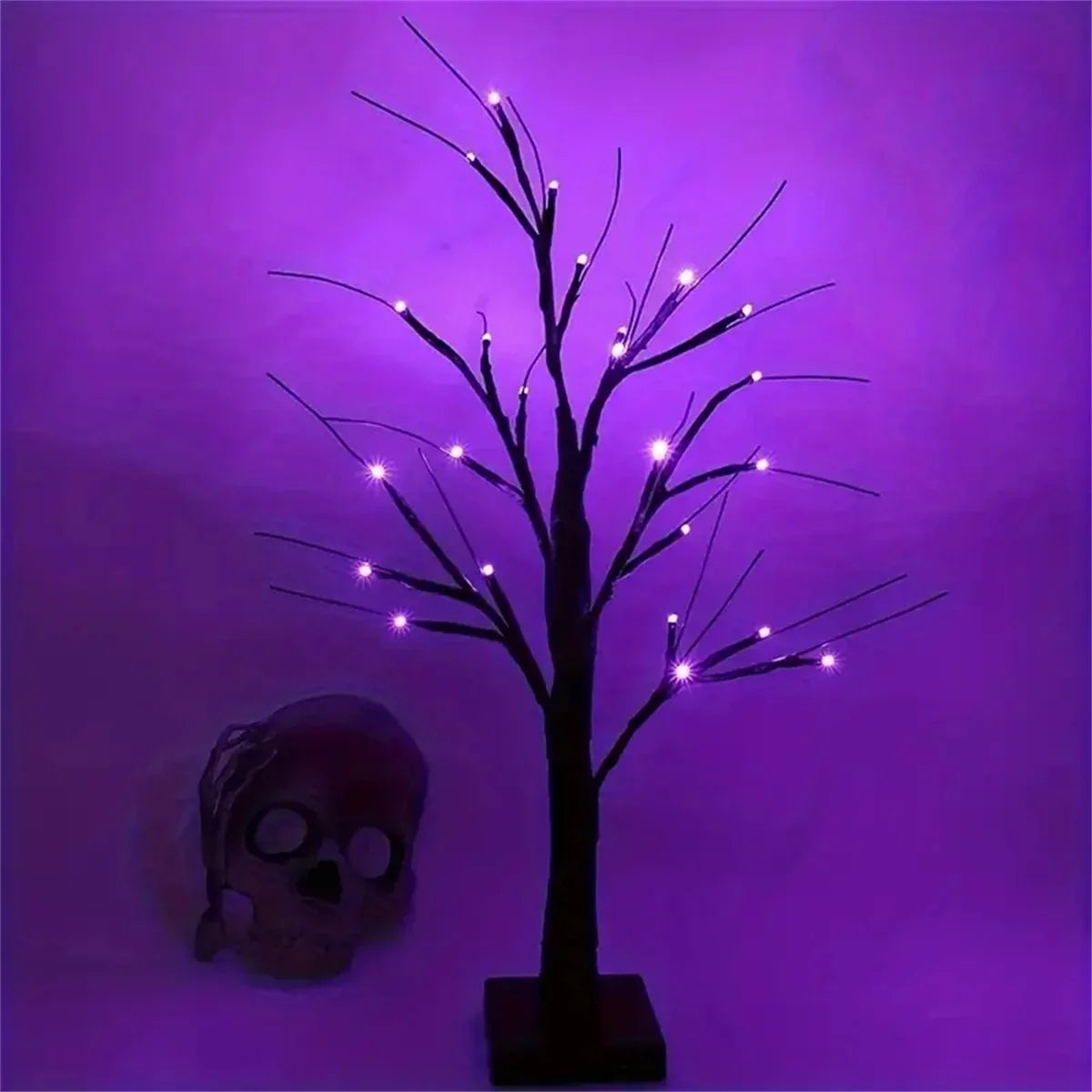 Spooky GlowTree™ - Halloween LED Birch Tree