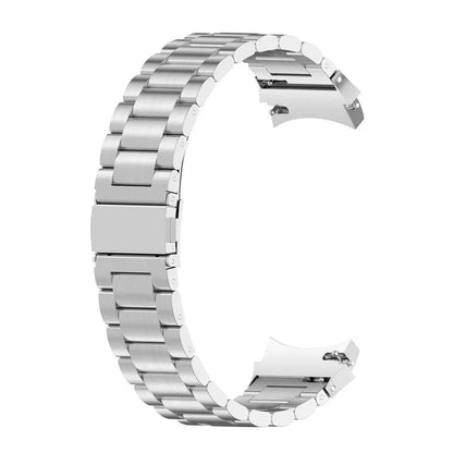 Stainless Steel Watch Band for Samsung Galaxy Watch 4 & 5 – Quick-Release Metal Strap with Adjustable Links, Compatible with 40mm 44mm