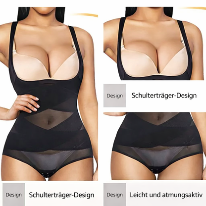 Seamless Body Shaper for Women | Tummy Control & Waist Slimming Bodysuit | Smoothing Shapewear for Everyday Wear, Work & Special Occasions