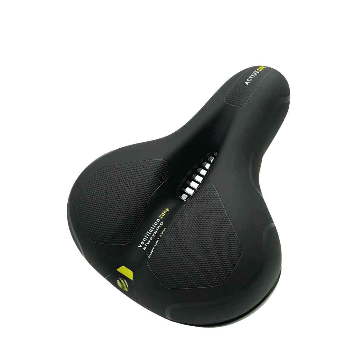 Memory Foam Bike Seat with Pressure Relief & Gel Cushioning for Road, Mountain & Commuter Bicycles – Ergonomic Saddle for Men & Women