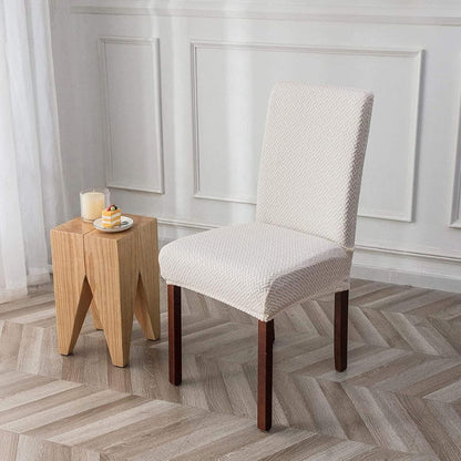 Sierra Dining Chair Cover - High Elasticity Jacquard Velvet, Machine Washable