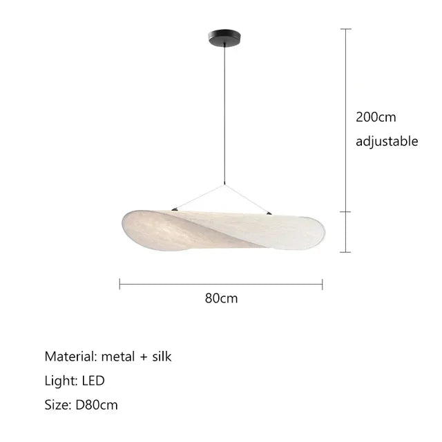 SilkWave | Artisan Table Lamp with Unique Design & Remote Control | Elegant Ambient Lighting for Any Room