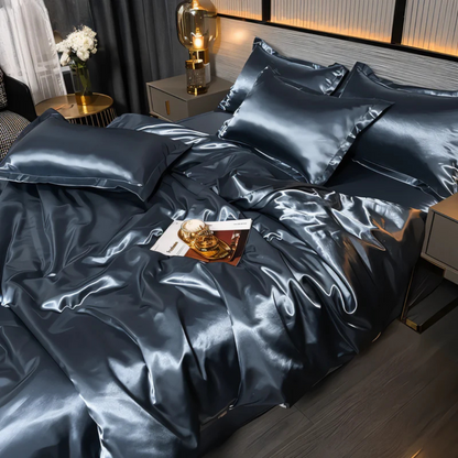 Silk Duvet Cover Set | Soft & Breathable Luxury Bedding for Ultimate Comfort