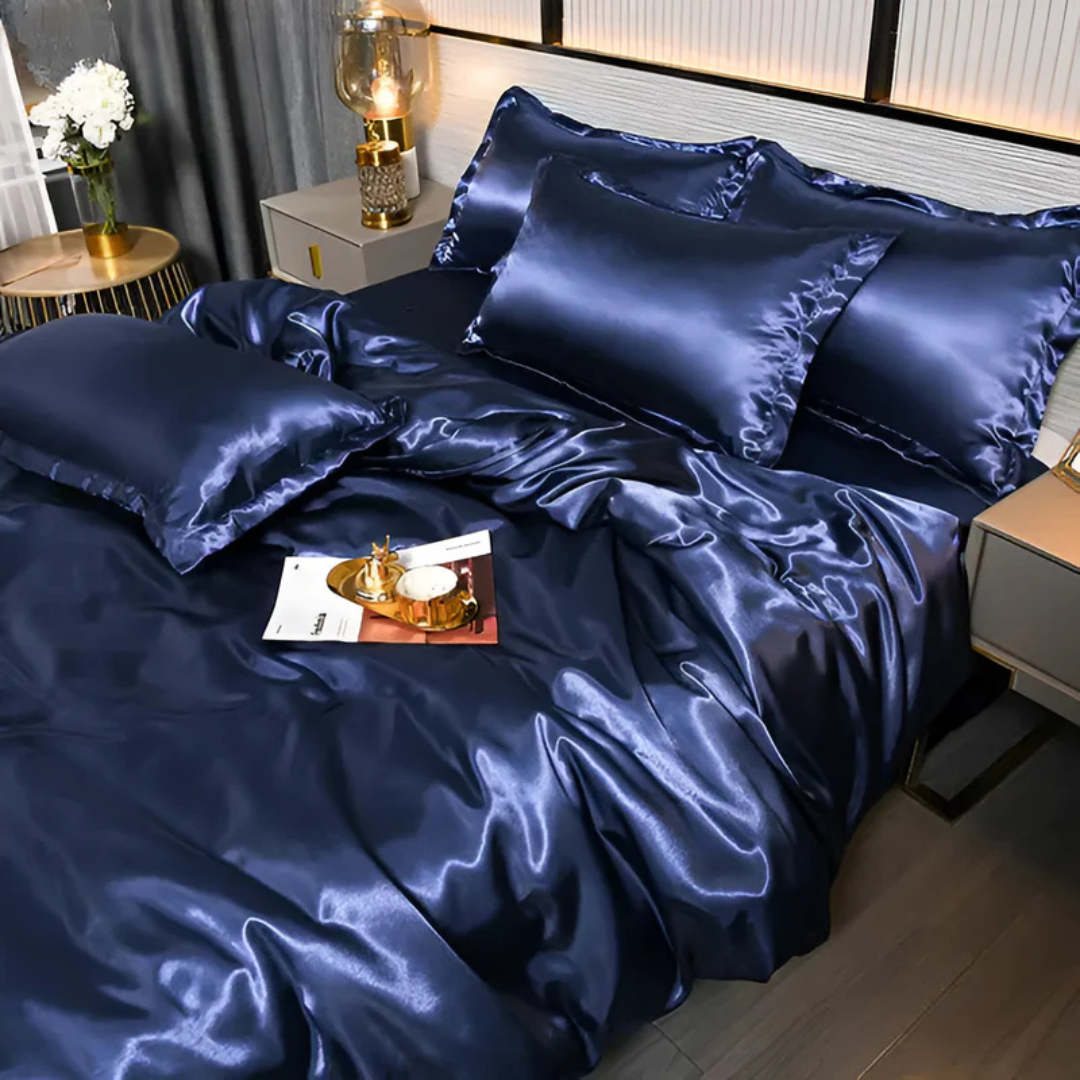 Silk Duvet Cover Set | Soft & Breathable Luxury Bedding for Ultimate Comfort