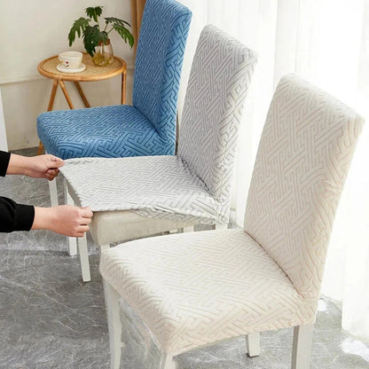 LatticeEase – Stretchable Lattice Dining Chair Cover