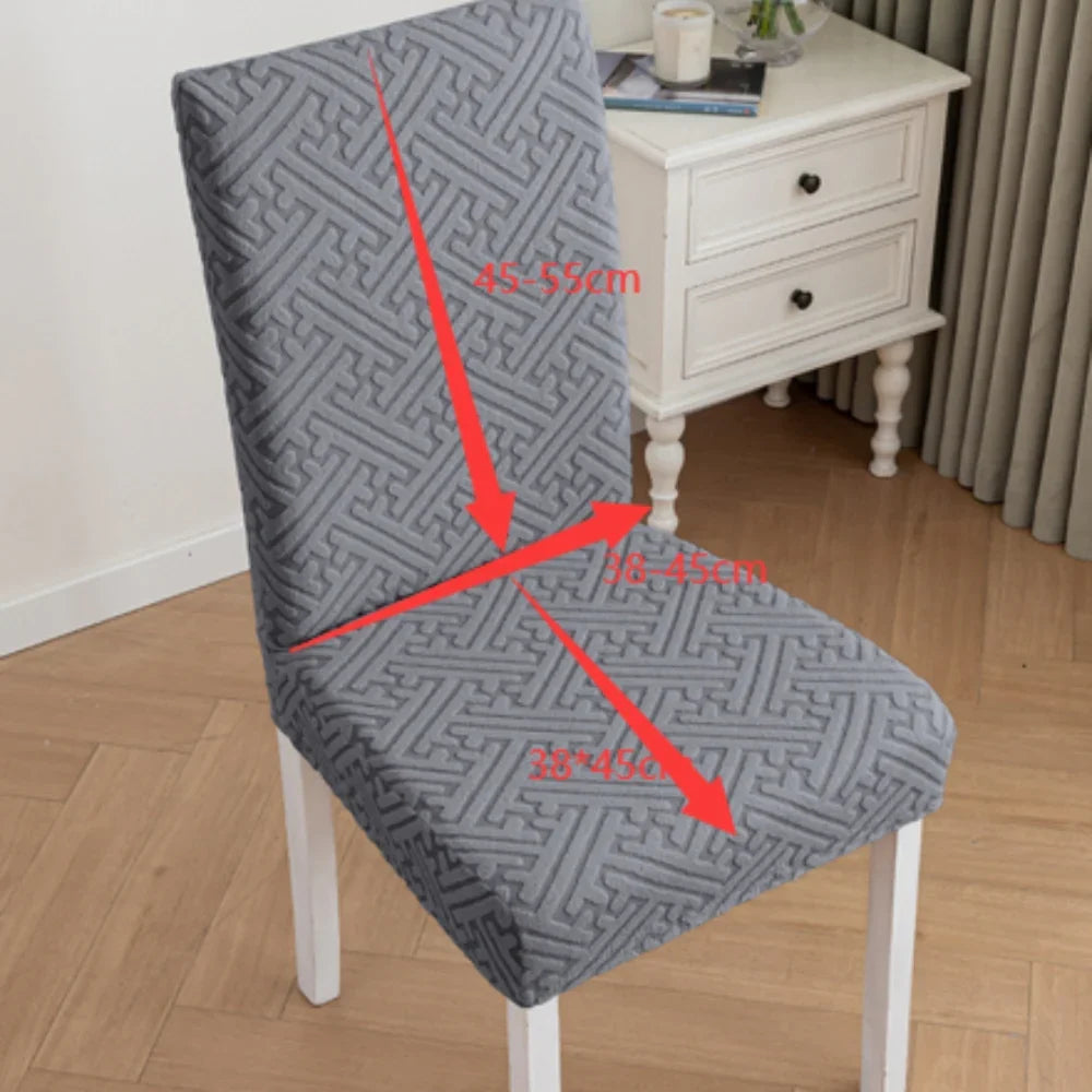LatticeEase – Stretchable Lattice Dining Chair Cover