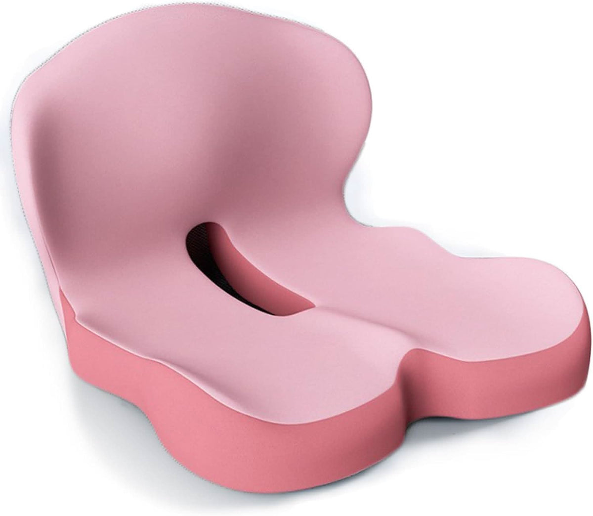 Memory Foam Seat Cushion for Office Chair, Car & Home | Non-Slip Base | Pressure Relief Support for Tailbone, Back & Hips | Portable Everyda