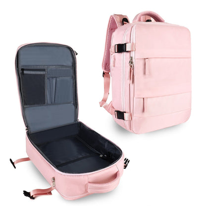 TravelEase Airline-Compatible Laptop Backpack 40x20x25
