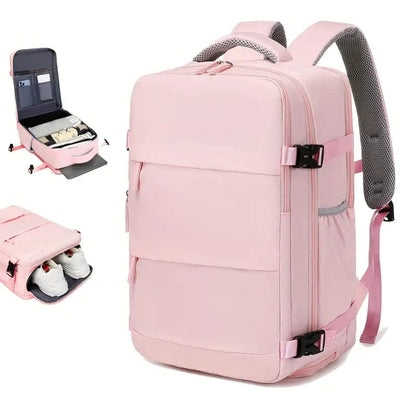 TravelEase Airline-Compatible Laptop Backpack 40x20x25