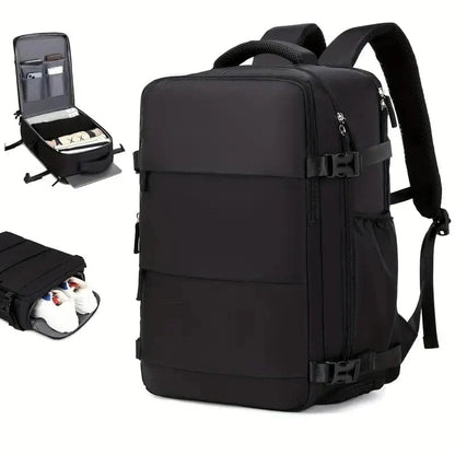 TravelEase Airline-Compatible Laptop Backpack 40x20x25