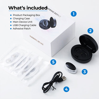 Anti Snoring Device, Anti Snore Chin Clip for Nasal Breathing, Soft Adjustable Chin Support Snoring Aid for Sleep