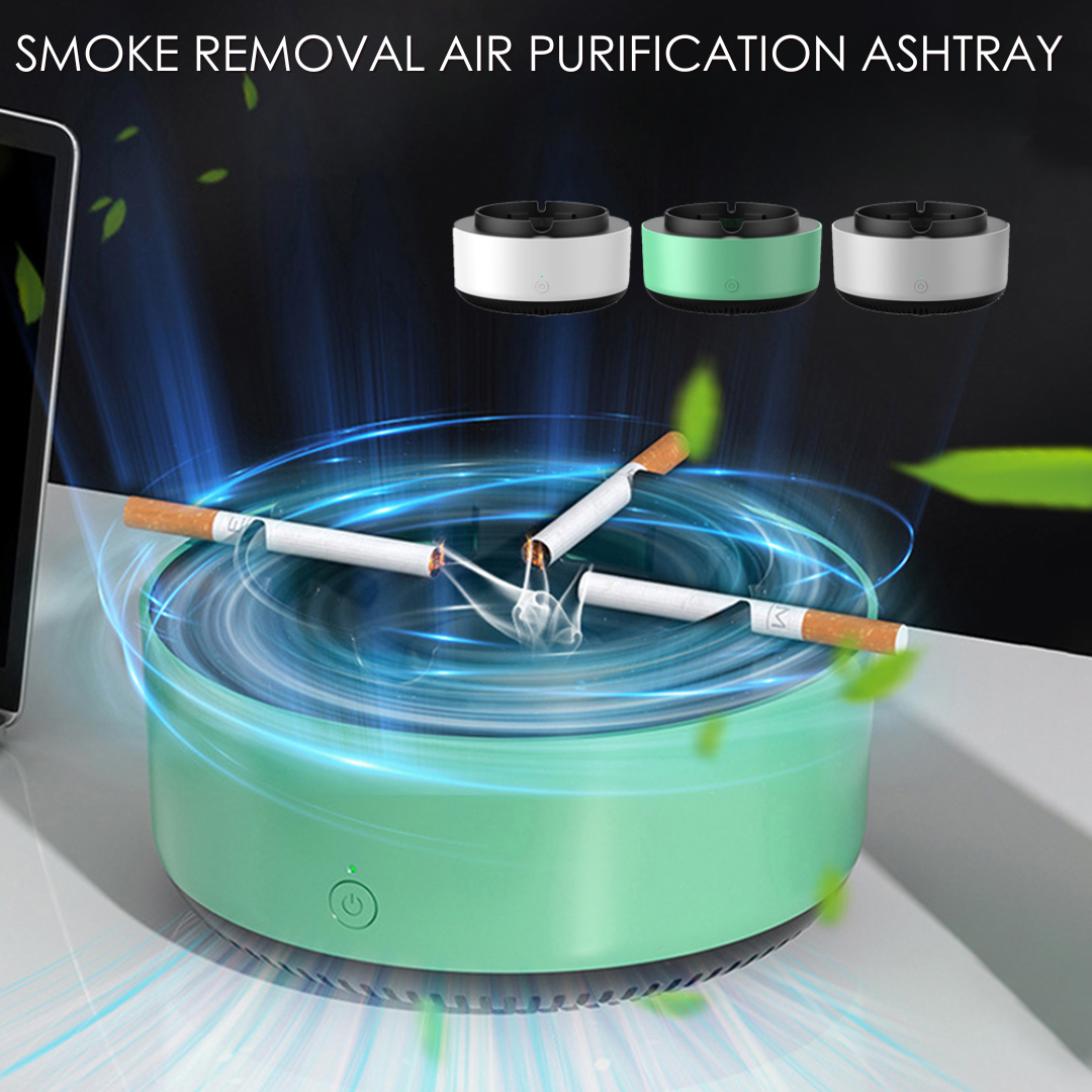 Smart Air Purifier Ashtray | Advanced Smoke Filtration System for Cleaner Indoor Air