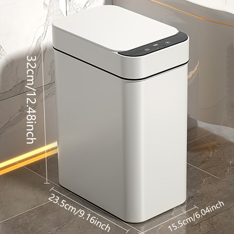 Touchless Garbage Bin 2.9 Gallon, Automatic Trash Can with Sensor, Kitchen Trash Can, Slim Bathroom Trash Can