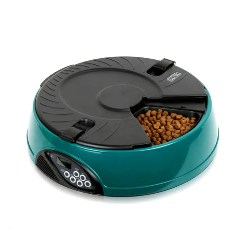 Smart Pet Feeder | Automatic Cat & Dog Feeder with Portion Control | Timed Meal Dispenser for Healthy Nutrition
