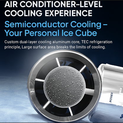Smart Power Bank Fan with Adjustable Airflow & Quick Charge Feature | Versatile Cooling Solution for On-the-Go Comfort