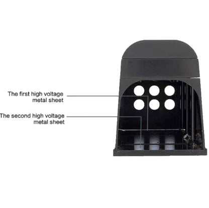 Smart Rodent Eliminator | Electric Shock Trap with Humane Dispatch | Efficient Pest Control Solution