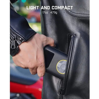 Smart Tire Pump | Portable Tire Inflator with LCD Display | Cordless Design for Efficient Tire Maintenance