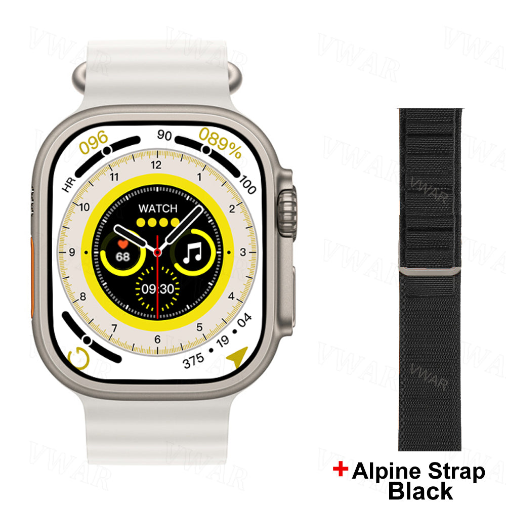 Smart Watch for Android with Sports Modes, Fitness Smartwatch with AMOLED Display, Heart Rate and Sleep Monitoring