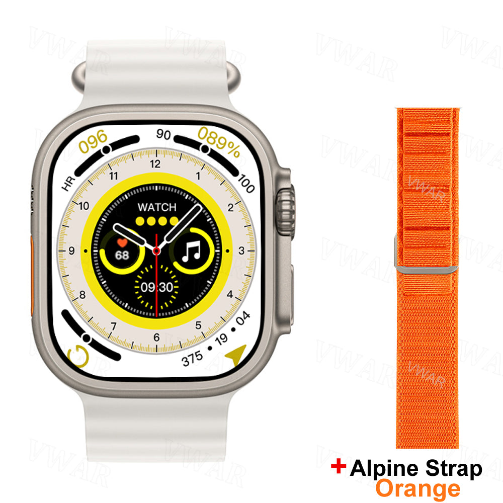 Smart Watch for Android with Sports Modes, Fitness Smartwatch with AMOLED Display, Heart Rate and Sleep Monitoring