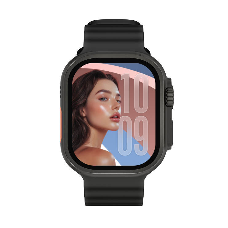 Smart Watch for Android with Sports Modes, Fitness Smartwatch with AMOLED Display, Heart Rate and Sleep Monitoring