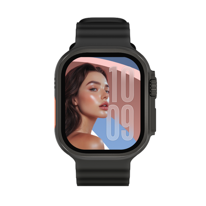 Smart Watch for Android with Sports Modes, Fitness Smartwatch with AMOLED Display, Heart Rate and Sleep Monitoring
