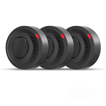 Smart WiFi Smoke Detector with 85dB Alarm | Compact Design for Home Safety