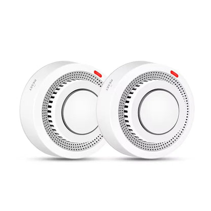 WiFi Fire Alarm with Smoke & Heat Sensor for Home Safety | 85 dB Alert & Remote Monitoring via Smartphone App | Wireless Battery-Powered