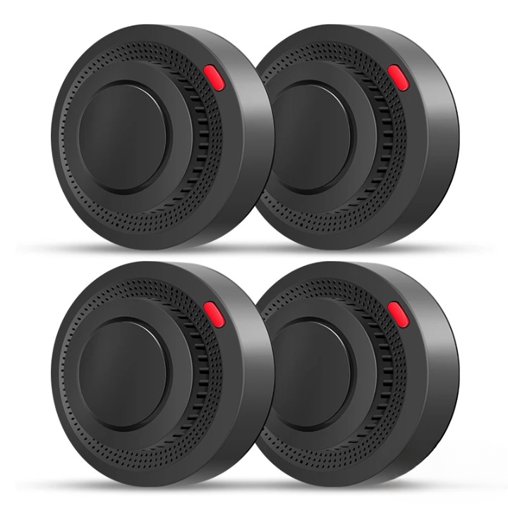 WiFi Fire Alarm with Smoke & Heat Sensor for Home Safety | 85 dB Alert & Remote Monitoring via Smartphone App | Wireless Battery-Powered