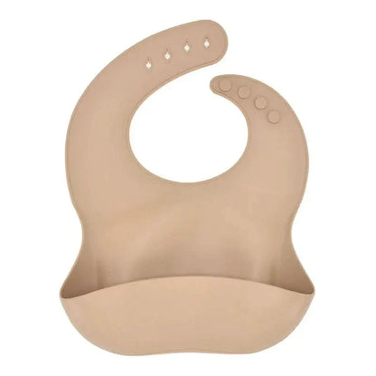 SILIBIB – Soft silicone baby bib with adjustable fit for mess-free feeding comfort