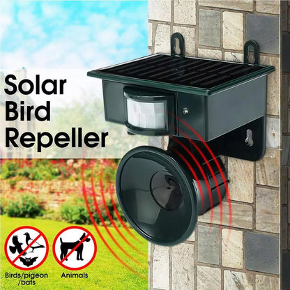 Ortekor Solar Powered Ultrasonic Bat Repellent | Humane Deterrent for Effective Wildlife Management