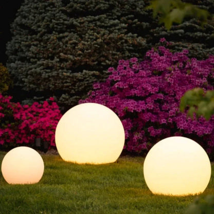 Cordless Color-Changing LED Globe Light for Patio & Garden – 16 Color Modes with Remote Control