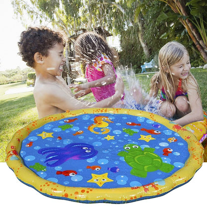 Ortekor Splash Mat for Kids | Water Play Mat with Easy Setup | Fun Summer Activity for Backyard
