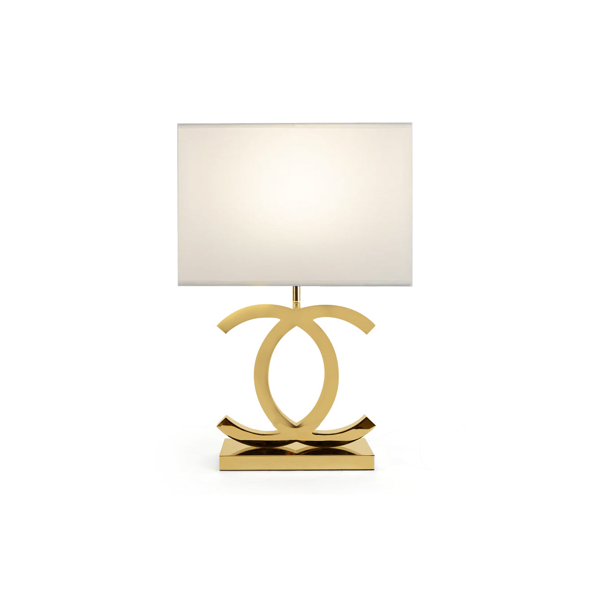 Metal Desk Lamp with Cloth Drum Shade – Contemporary Accent Light for Bedside, Office & Den – Push-Button Control – 24 in Tall