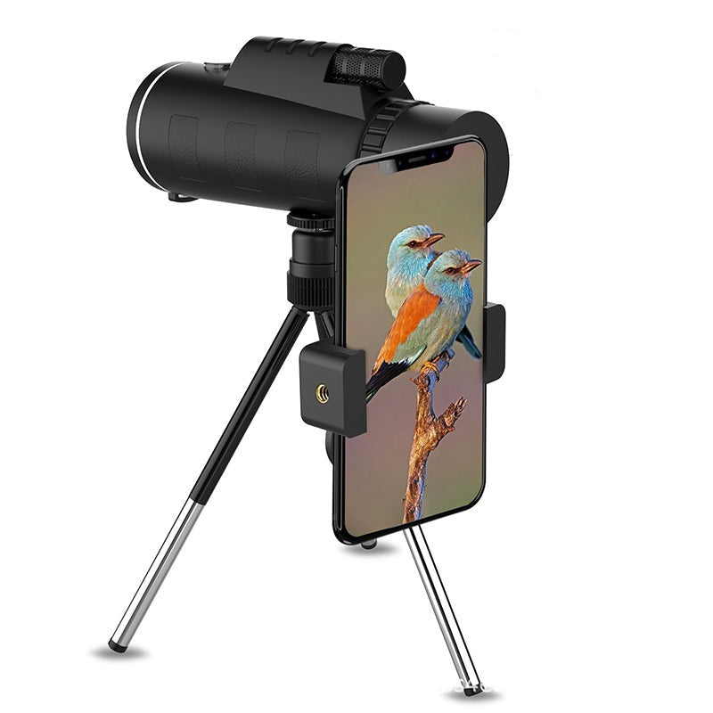 Telescope for Adults, Portable Telescope with 500X Magnification and Tripod Mount, Astronomy Telescope for Beginners