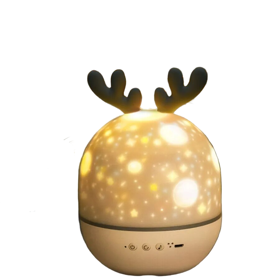 Star Projector Night Light for Kids Room – LED Rotating Galaxy Lamp with 6 Color Modes & USB Rechargeable Battery – Nursery Ceiling