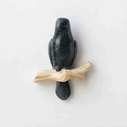 Bird Hook Wall Mounted Coat Rack Resin Decorative Entryway Hanger for Coats Hats Bags Bedroom Hallway Office Organizer