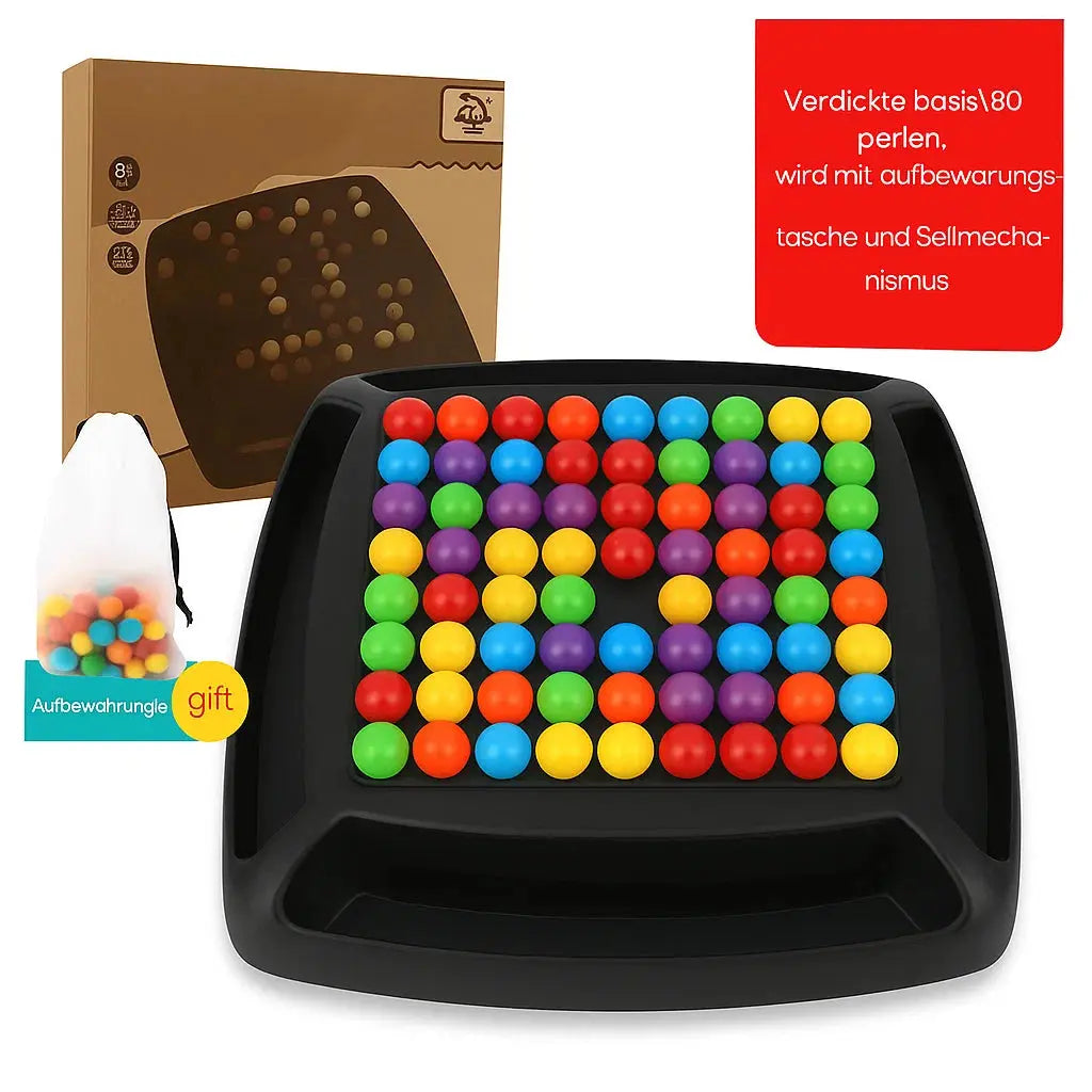 Two-Player Logic Puzzle Tabletop Game with Color Matching — Builds Focus & Strategic Planning for Kids Ages 4+ & Adults
