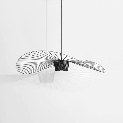Oversized Woven Ceiling Fixture 47 in Black for Dining & Living Rooms Statement Lighting Above Tables Modern Handcrafted Fiber Shade