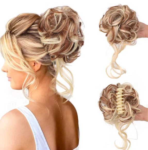Hair Claw Clip for Women - Strong Hold Styling Accessory for Thick Hair, Updos & Everyday Use - Available in 15 Shades Including Blonde
