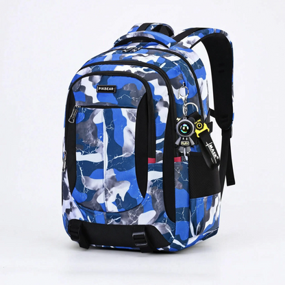 Teen School Backpack with Padded Laptop Sleeve & Multiple Compartments for Books & Electronics