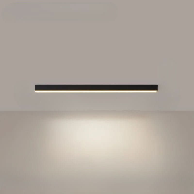 LED Flush Mount Fixture 24 Inch Aluminum Contemporary Overhead Light for Kitchen Dining Room Hallway Office Bedroom Energy-Saving Integrated