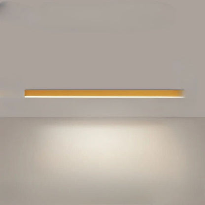 LED Flush Mount Fixture 24 Inch Aluminum Contemporary Overhead Light for Kitchen Dining Room Hallway Office Bedroom Energy-Saving Integrated
