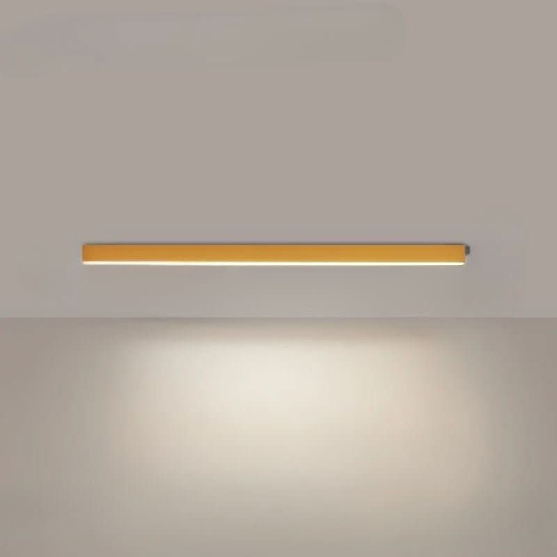LED Flush Mount Fixture 24 Inch Aluminum Contemporary Overhead Light for Kitchen Dining Room Hallway Office Bedroom Energy-Saving Integrated
