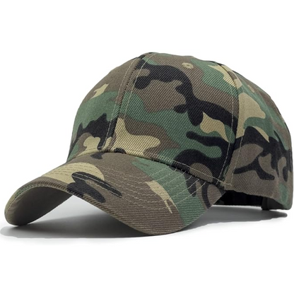 Stylish Adjustable Baseball Cap with Structured Design for Comfort